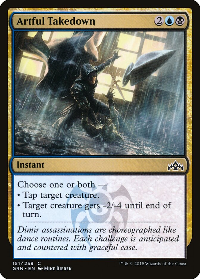 Artful Takedown (151) - Guilds of Ravnica (GRN)