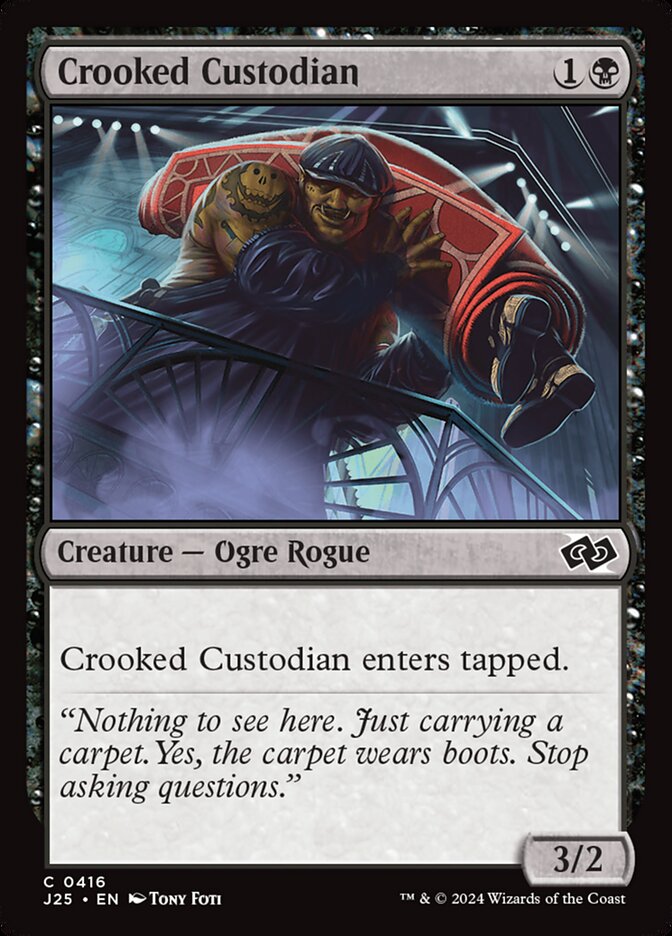 Crooked Custodian (416) - Foundations Jumpstart (J25)