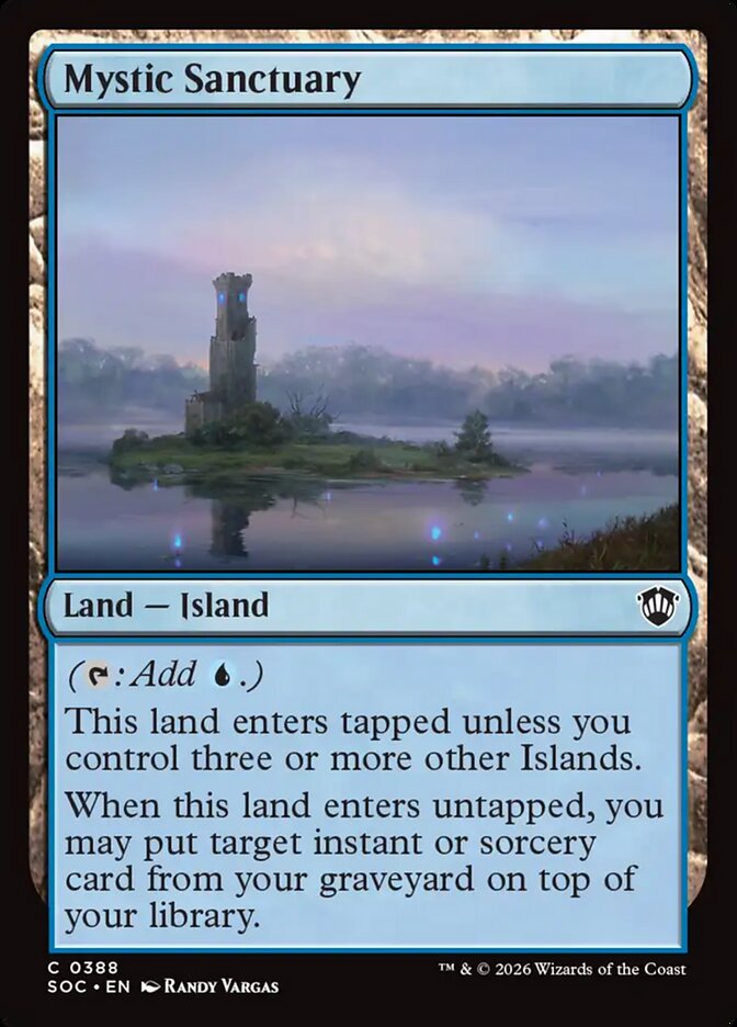 Mystic Sanctuary (388) - Secrets of Strixhaven Commander (SOC)