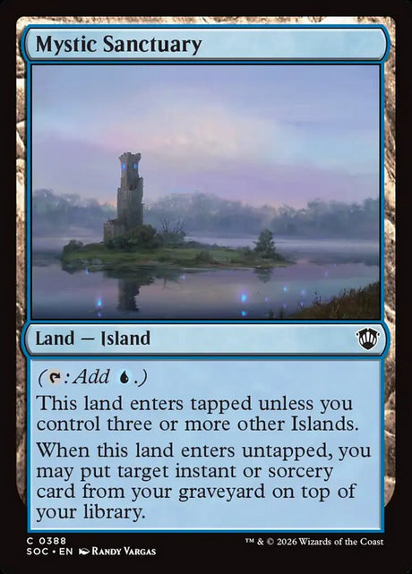 Mystic Sanctuary (388) - Secrets of Strixhaven Commander (SOC)