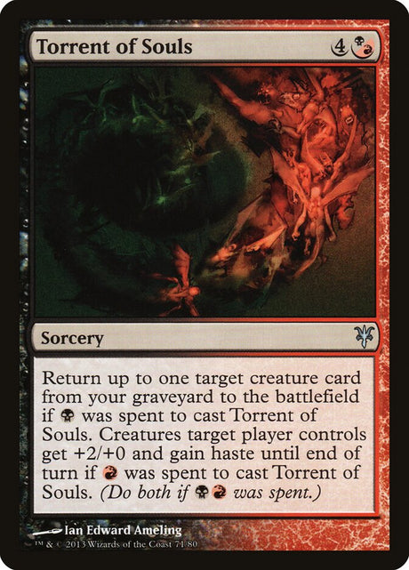 Torrent of Souls (71) - Duel Decks: Sorin vs. Tibalt (DDK)