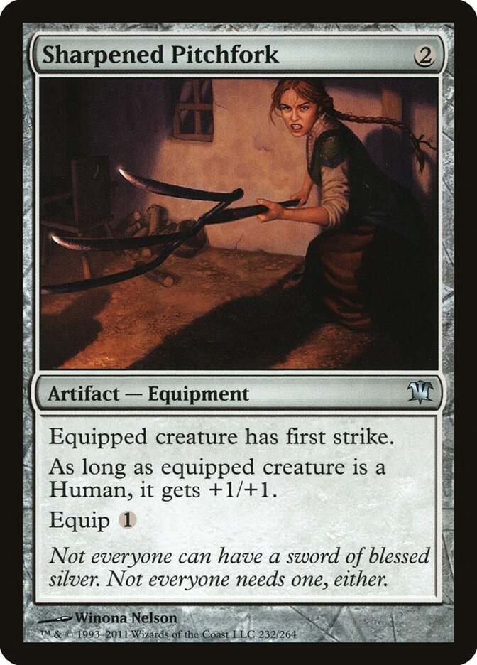 Sharpened Pitchfork (232) - Innistrad (ISD)