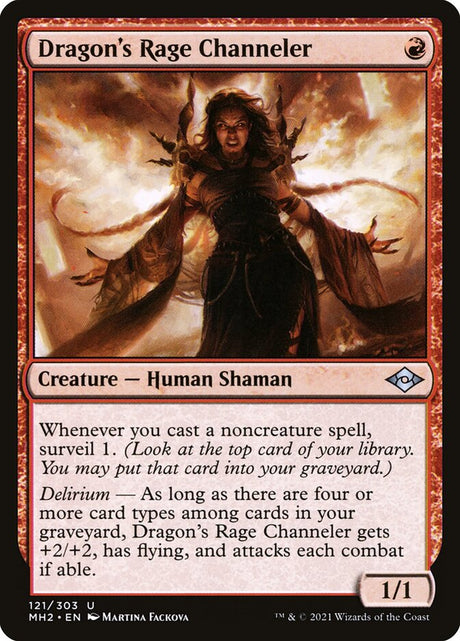 Dragon's Rage Channeler (121) - Modern Horizons 2 (MH2)