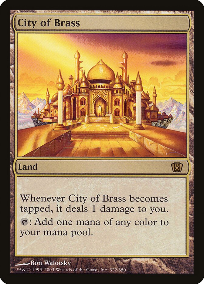 City of Brass (322) - Eighth Edition (8ED)