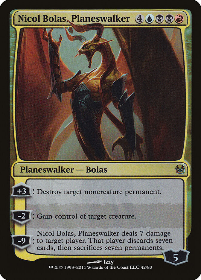 Nicol Bolas, Planeswalker (42) - Duel Decks: Ajani vs. Nicol Bolas (DDH)