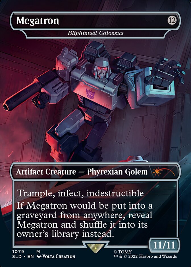 Megatron - Blightsteel Colossus // Blightsteel Colossus (1079) - Secret Lair Drop (SLD)