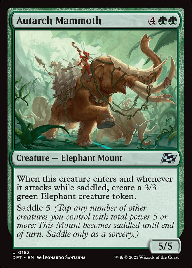 Autarch Mammoth (153) - Aetherdrift (DFT)