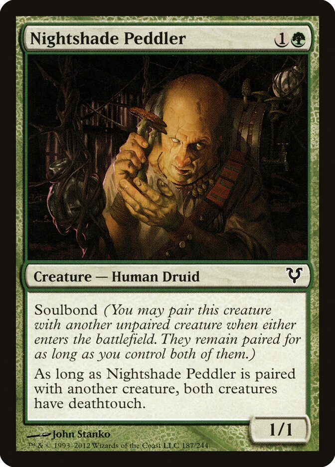 Nightshade Peddler (187) - Avacyn Restored (AVR)