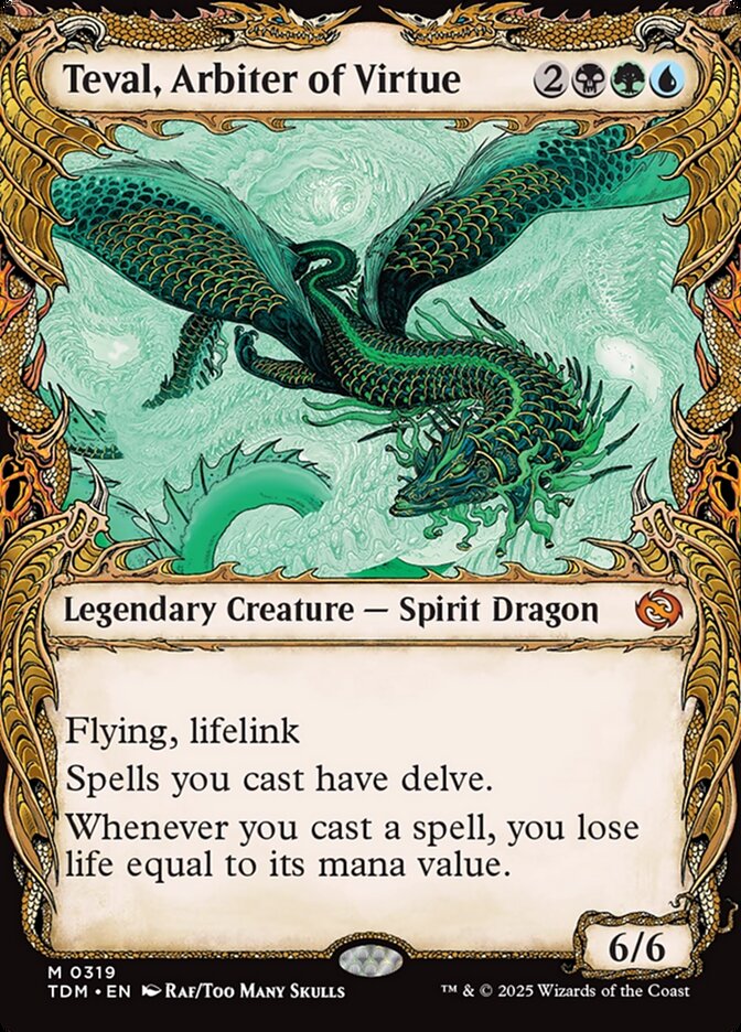 Teval, Arbiter of Virtue (319) - Tarkir: Dragonstorm (TDM)