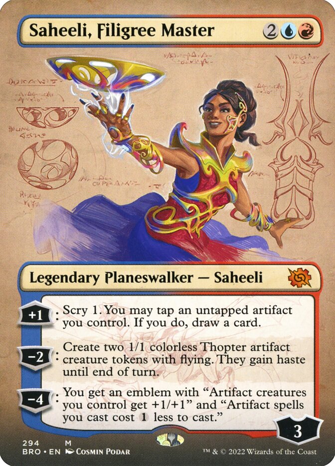 Saheeli, Filigree Master (294) - The Brothers' War (BRO)