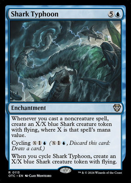Shark Typhoon (113) - Outlaws of Thunder Junction Commander (OTC)