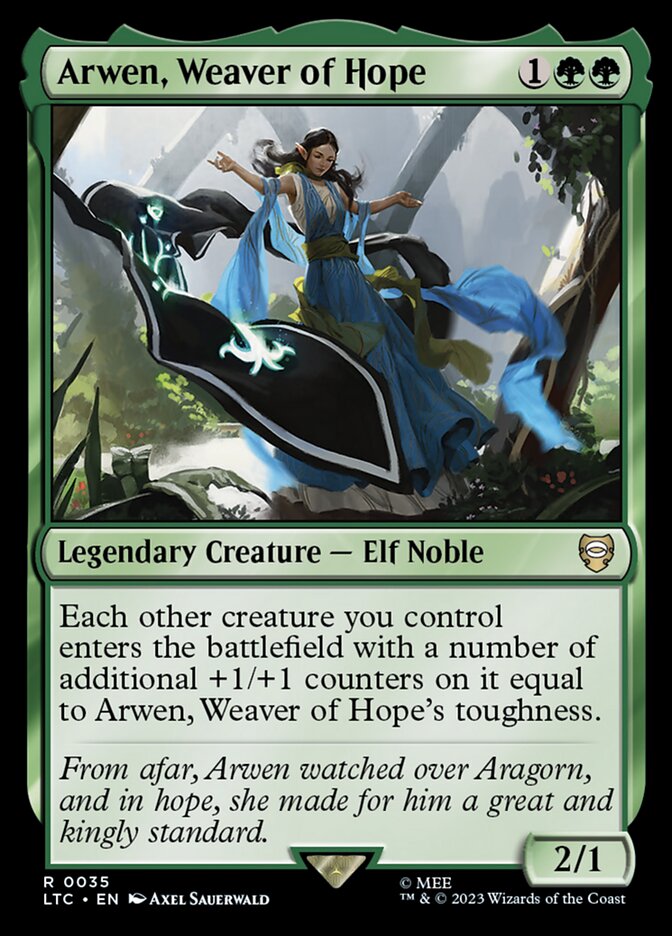 Arwen, Weaver of Hope (35) - Tales of Middle-earth Commander (LTC)