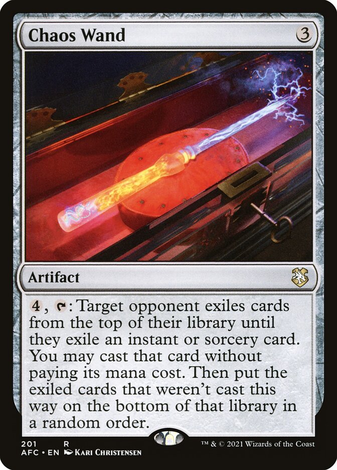 Chaos Wand (201) - Forgotten Realms Commander (AFC)