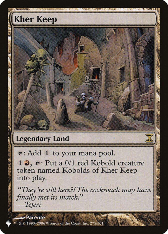 Kher Keep (TSP-275) - The List (PLST)