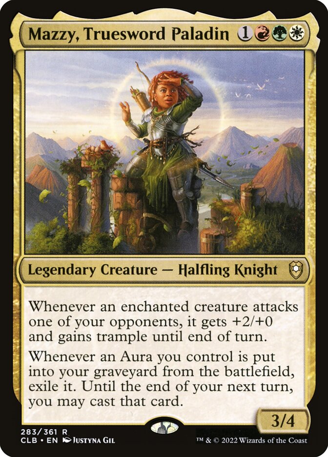 Mazzy, Truesword Paladin (283) - Commander Legends: Battle for Baldur's Gate (CLB)