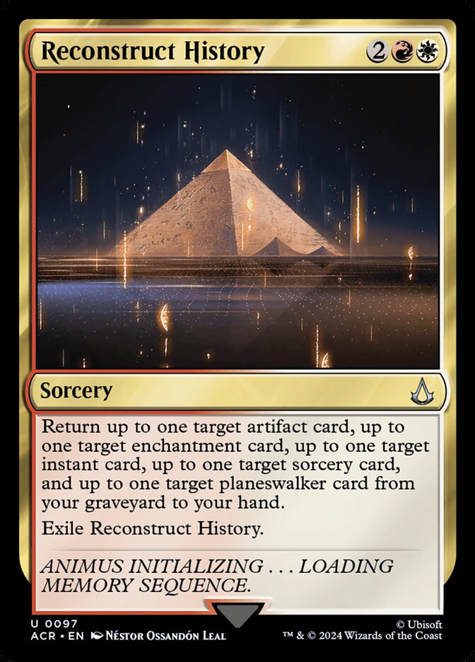 Reconstruct History - Assassin's Creed (ACR)