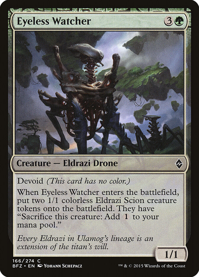 Eyeless Watcher (166) - Battle for Zendikar (BFZ)
