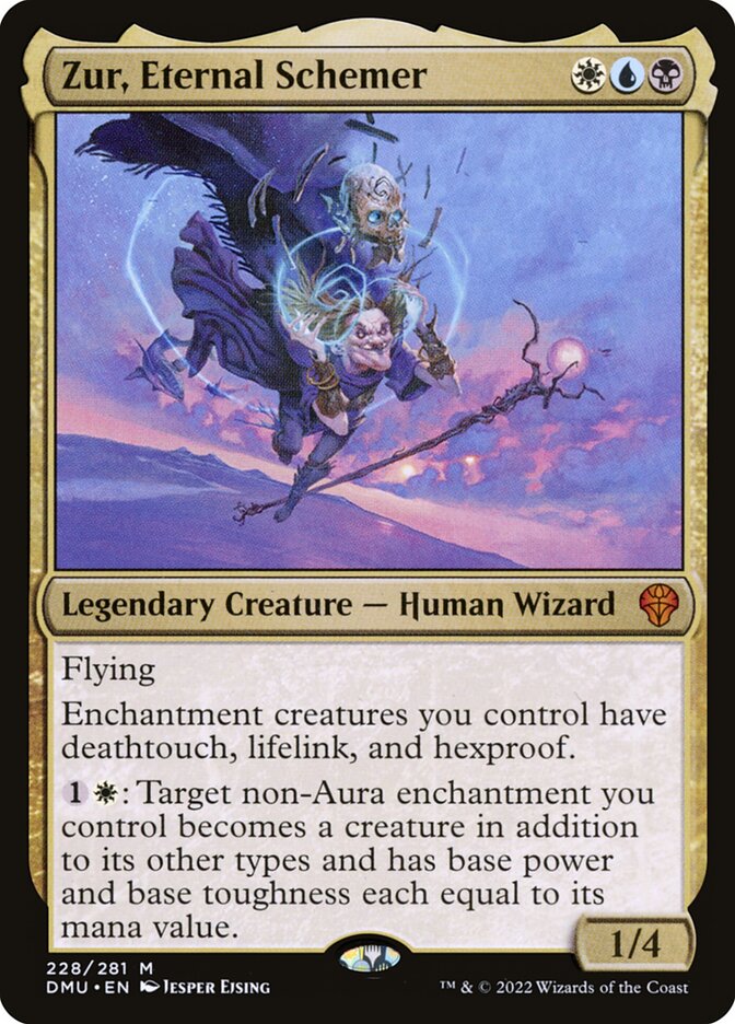 Zur, Eternal Schemer (228) - Dominaria United (DMU)