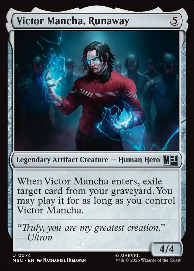 Victor Mancha, Runaway (574) - Marvel Super Heroes Commander (MSC)
