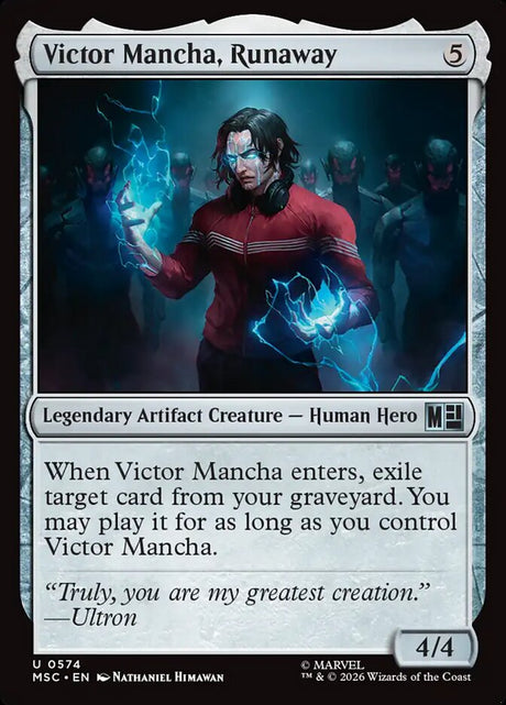 Victor Mancha, Runaway (574) - Marvel Super Heroes Commander (MSC)