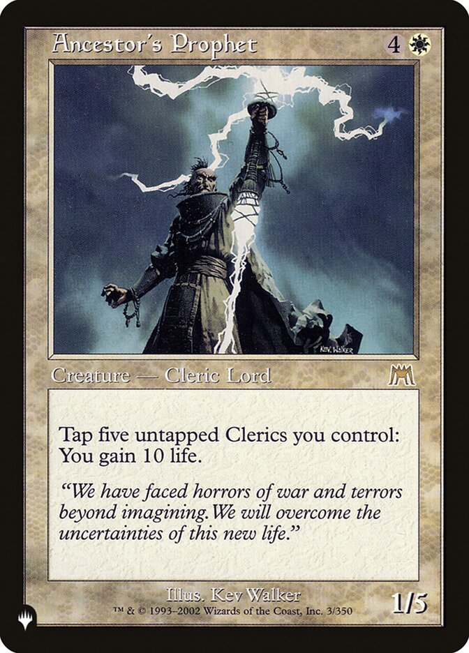 Ancestor's Prophet (ONS-3) - The List (PLST)