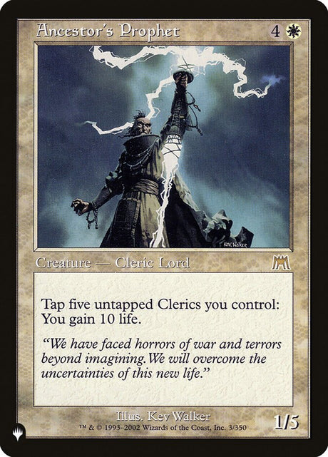 Ancestor's Prophet (ONS-3) - The List (PLST)