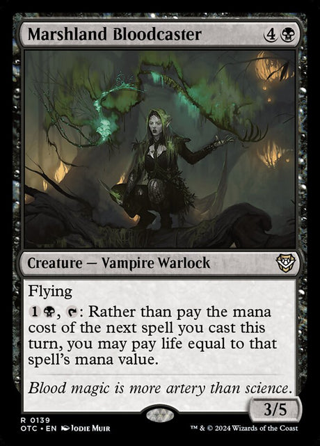 Marshland Bloodcaster (139) - Outlaws of Thunder Junction Commander (OTC)