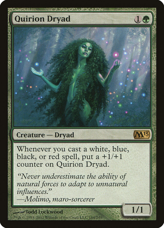 Quirion Dryad (184) - Magic 2013 (M13)