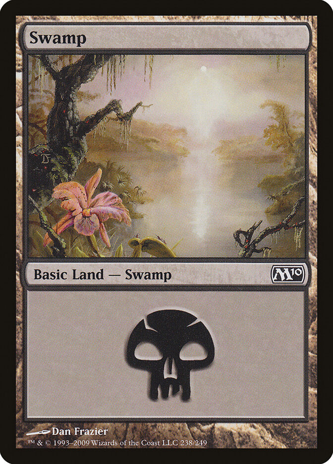 Swamp (238) - Magic 2010 (M10)