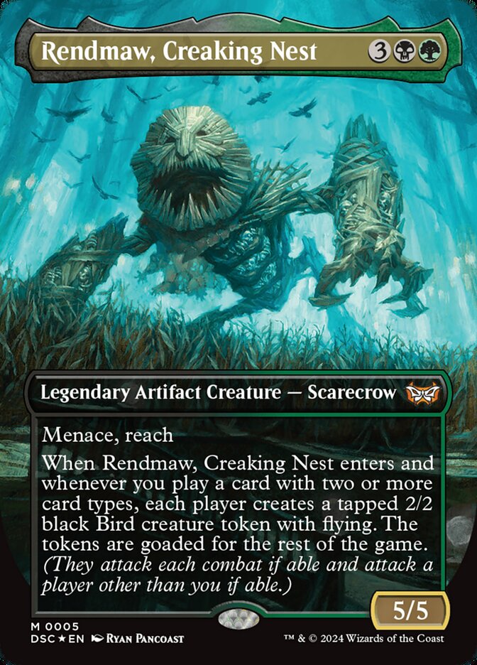Rendmaw, Creaking Nest (5) - Duskmourn: House of Horror Commander (DSC)