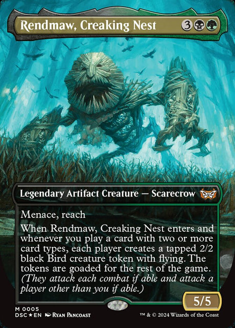 Rendmaw, Creaking Nest (5) - Duskmourn: House of Horror Commander (DSC)