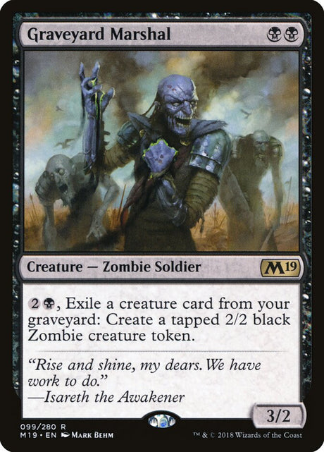 Graveyard Marshal (99) - Core Set 2019 (M19)
