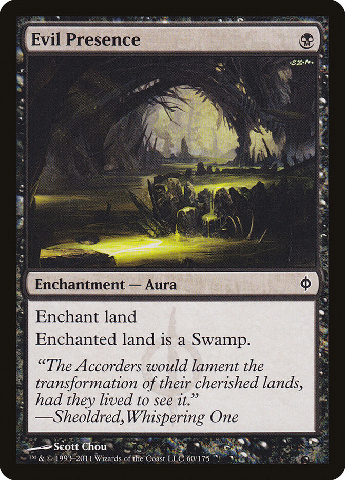 Evil Presence (60) - New Phyrexia (NPH)