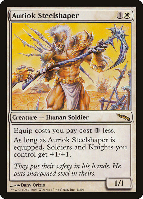 Auriok Steelshaper (4) - Mirrodin (MRD)