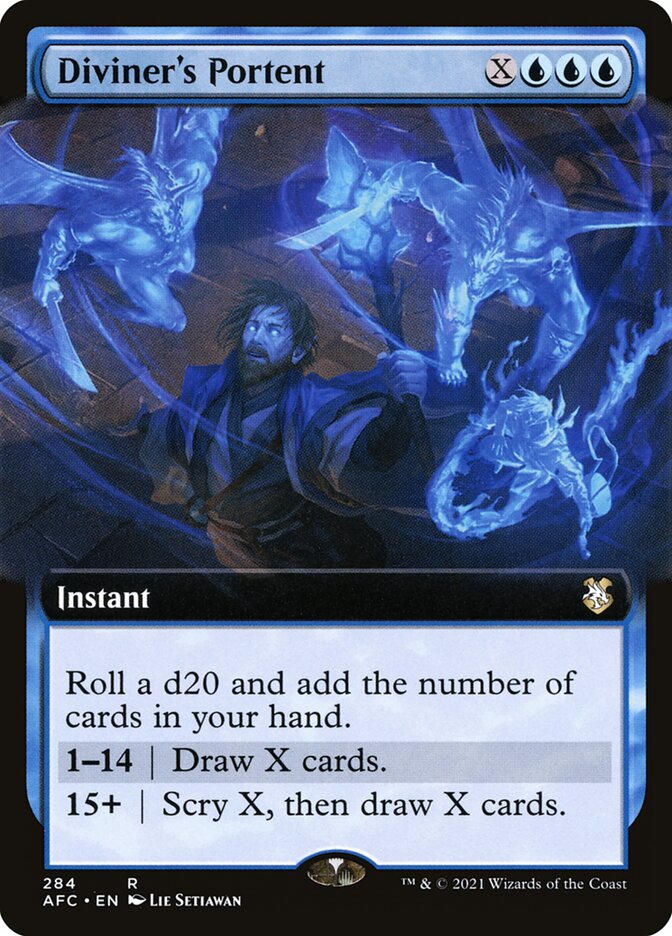 Diviner's Portent (284) - Forgotten Realms Commander (AFC)