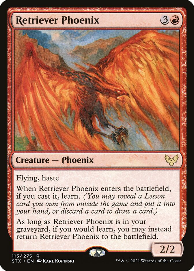 Retriever Phoenix (113) - Strixhaven: School of Mages (STX)