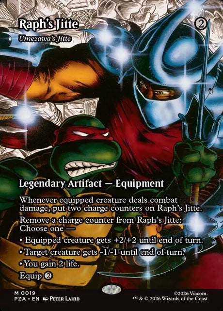 Raph's Jitte - Umezawa's Jitte (19) - Teenage Mutant Ninja Turtles Source Material (PZA)