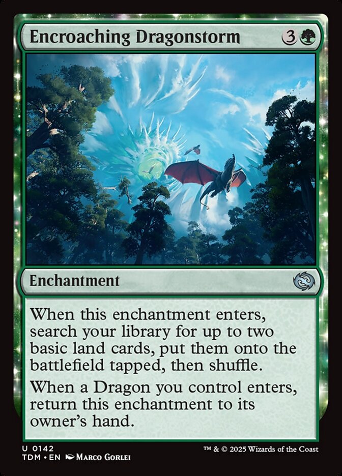 Encroaching Dragonstorm (142) - Tarkir: Dragonstorm (TDM)