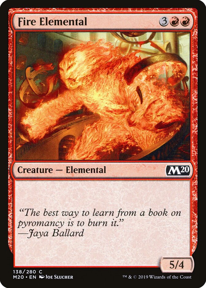 Fire Elemental (138) - Core Set 2020 (M20)