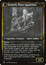 Dennick, Pious Apprentice // Dennick, Pious Apparition (217) - Innistrad: Double Feature (DBL)