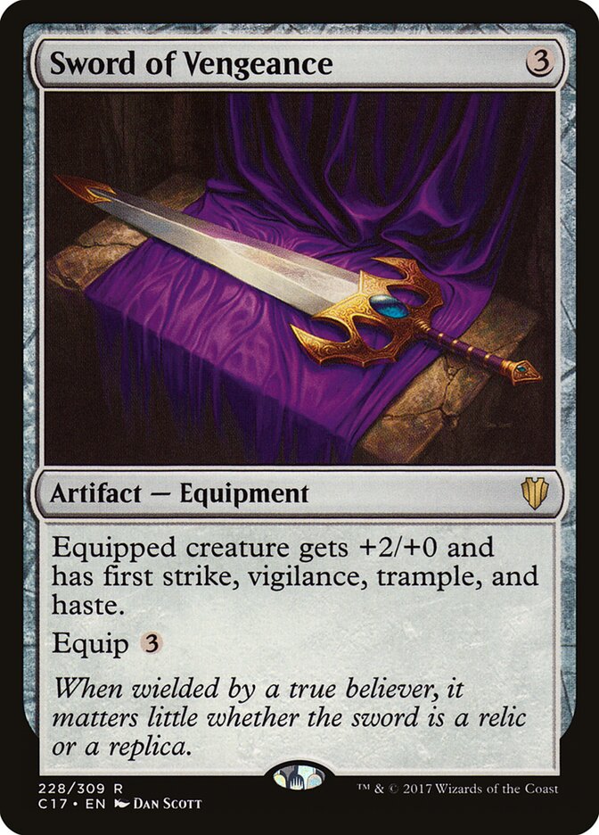 Sword of Vengeance (228) - Commander 2017 (C17)