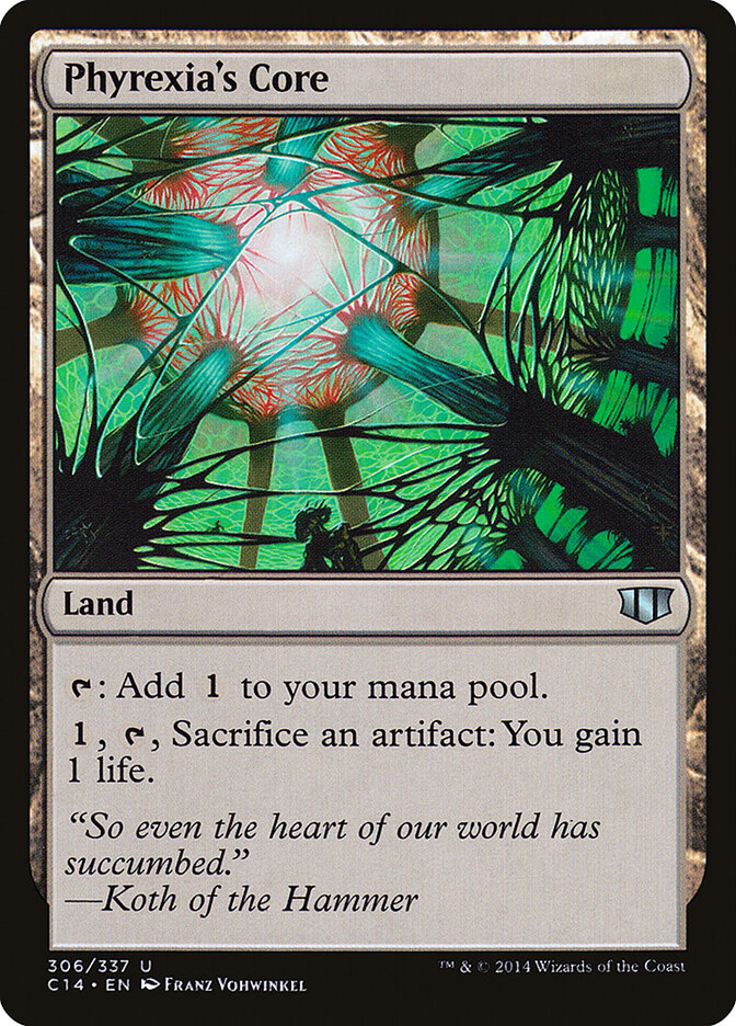 Phyrexia's Core (306) - Commander 2014 (C14)