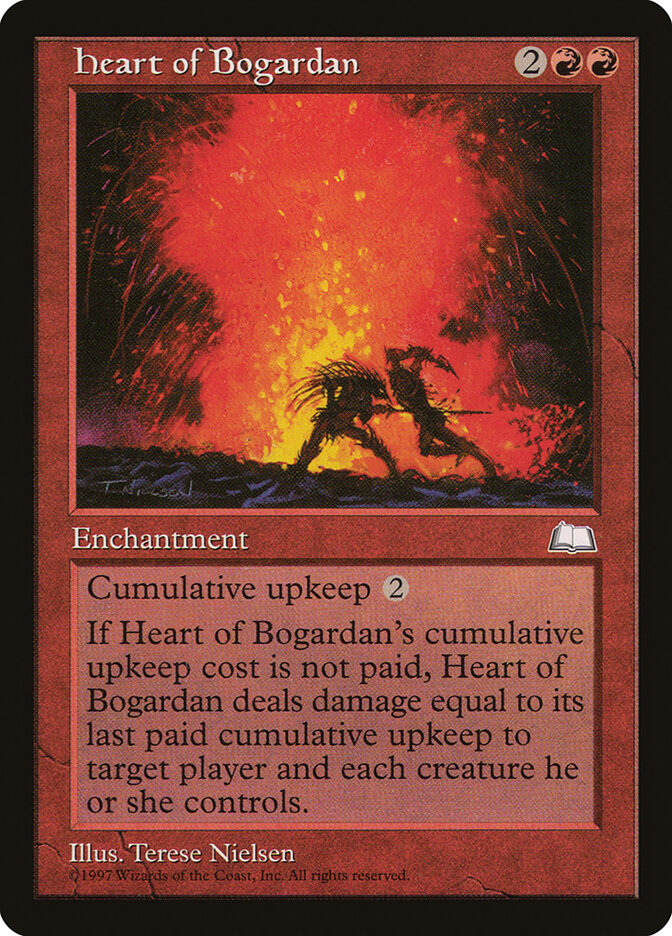 Heart of Bogardan (106) - Weatherlight (WTH)
