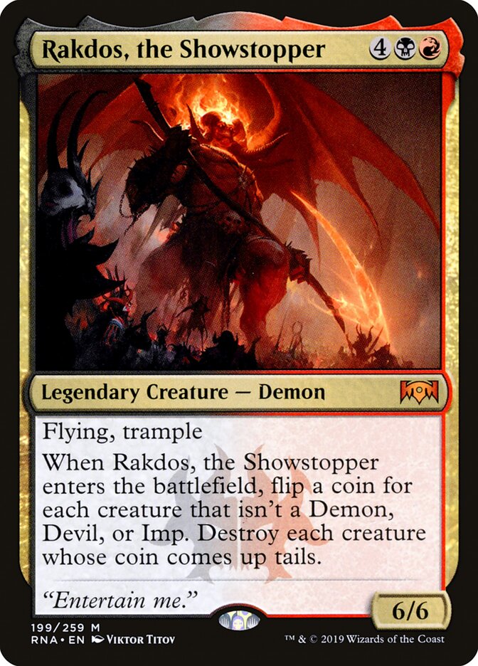 Rakdos, the Showstopper (199) - Ravnica Allegiance (RNA)