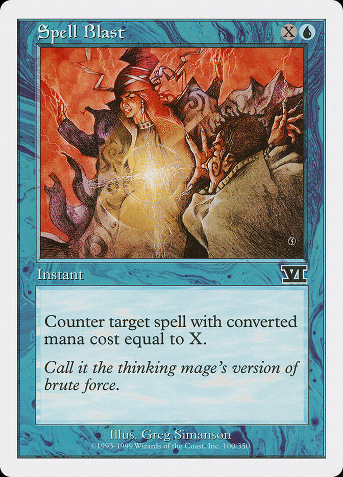 Spell Blast (100) - Classic Sixth Edition (6ED)