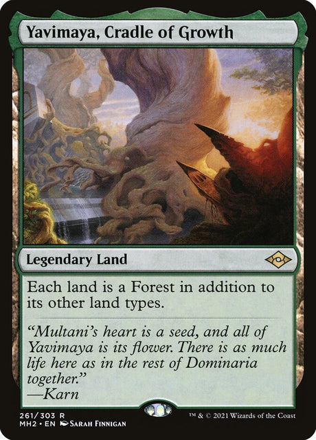 Yavimaya, Cradle of Growth (261) - Modern Horizons 2 (MH2)