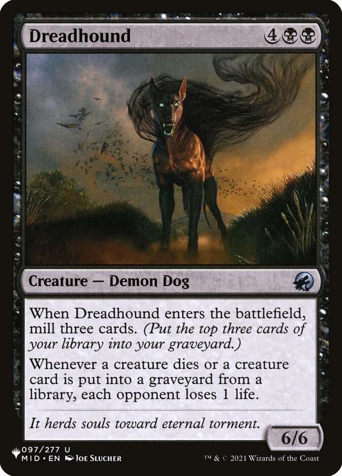 Dreadhound (MID-97) - The List (PLST)