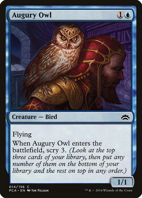 Augury Owl (14) - Planechase Anthology (PCA)