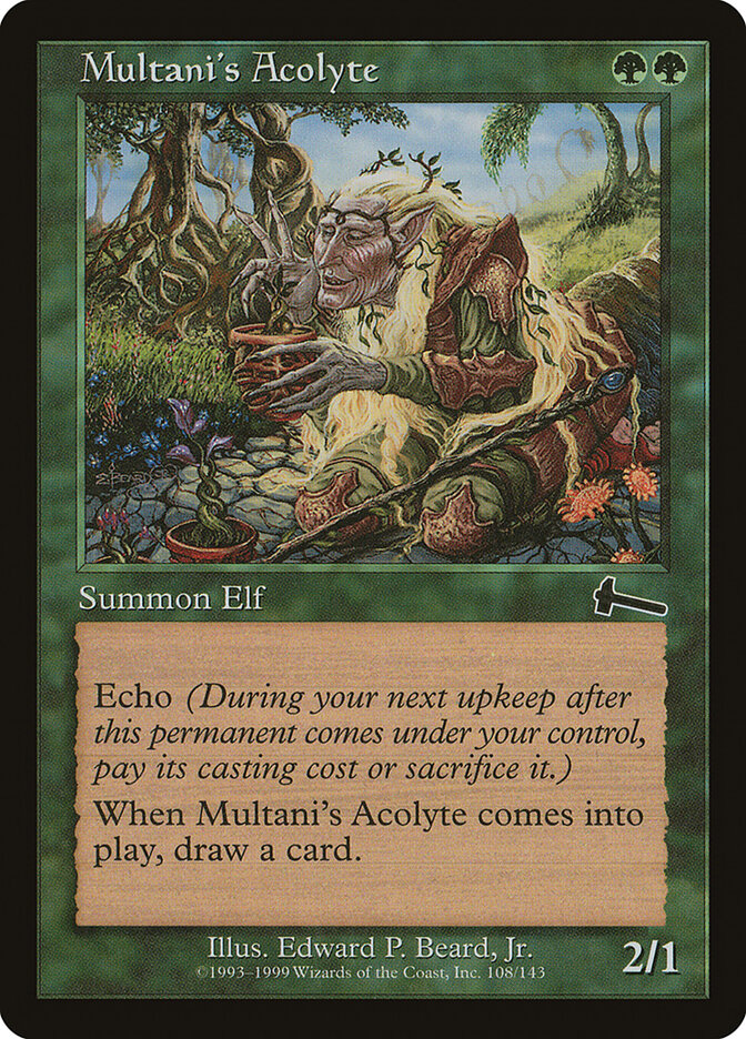 Multani's Acolyte (108) - Urza's Legacy (ULG)