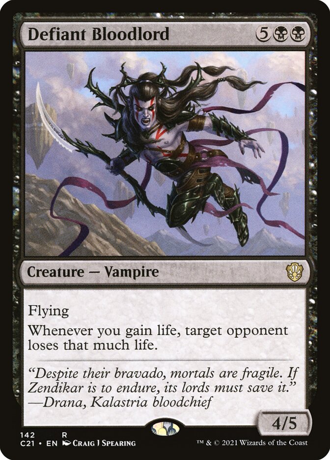 Defiant Bloodlord (142) - Commander 2021 (C21)